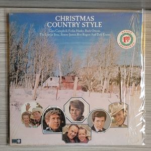 Christmas Country Style Vinyl LP - Various Artists Capitol Records